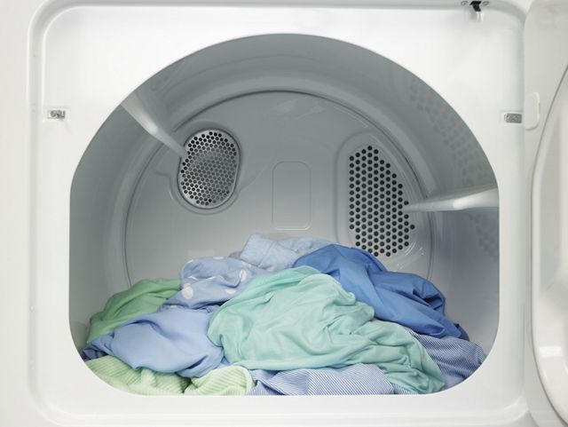 Amana® 6.5 Cu. Ft. White Front Load Gas Dryer-7