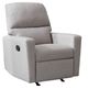 Mazin Furniture Grenville Light Gray Rocker Recliner Chair-0
