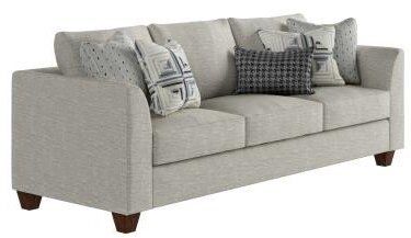 Fusion Furniture Palm Beach Iron Gray Sofa-0