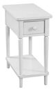 John Thomas Furniture® Destinations Pure White Narrow Side Table-0