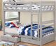 Furniture of America® California IV Gray Twin/Twin Bunk Bed-0