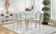 Furniture of America® Richfield II Glass Top Counter Height Table with Silver Legs-1