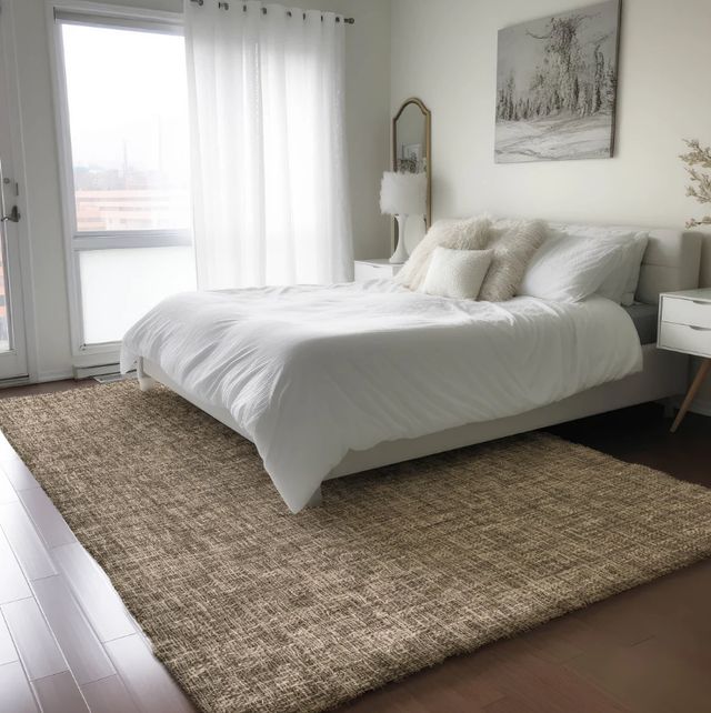 Dalyn™ Rug Company Voyage VY1 Mocha 5'x8' Area Rug-1