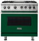 Viking® 5 Series 36'' Ivy Pro Style Dual Fuel Range-0