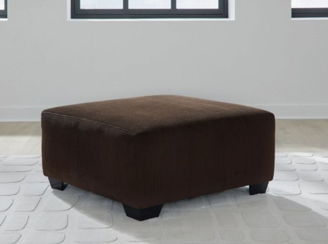 Signature Design by Ashley® Kimlee Chocolate Oversized Accent Ottoman-2