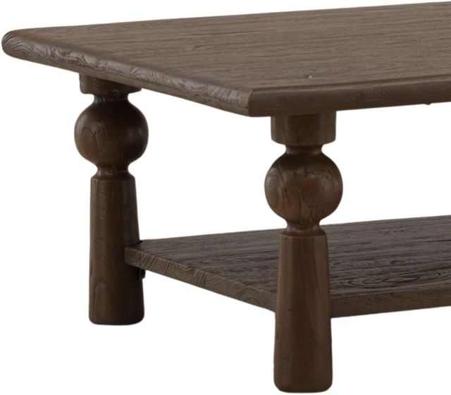 Dovetail Furniture Nethan Brown 50" Coffee Table-3
