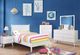 Furniture of America® Lennart 4-Piece White Twin Panel Bedroom Set-0