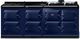 AGA™ eR7 210 Classic Cast Iron 83" Dark Blue Pro Style Dual Fuel Range-0