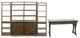 Liberty Furniture Stone Brook 5-Piece Rustic Saddle Desk Set-0