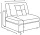 Coaster® Serene 6-Piece Beige Modular Sectional-2