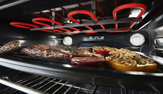 KitchenAid® 30" Stainless Steel Slide In Electric Range-2