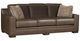 King Hickory Customizable California Leather Sofa-0