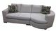Starcraft Upholstery Right-Arm Facing Sectional and Curved Chaise-0