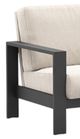Homecrest™ Outdoor Living Customizable Blair Slip Cover Aluminum/Fabric Outdoor Chat Chair-2