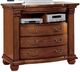 Furniture of America® Bellagrand Antique Tobacco Oak Media Chest-0