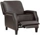 Homelegance® Berenson Dark Brown Manual Push Back Recliner-2