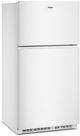 Whirlpool® 33" 21.3 Cu. Ft. White Top Freezer Refrigerator with Total Coverage Cooling-2