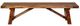 Porter International Designs Kalispell Natural Dining Bench-1