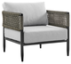 Armen Living Alegria Light Gray Outdoor 4-Piece Set-3