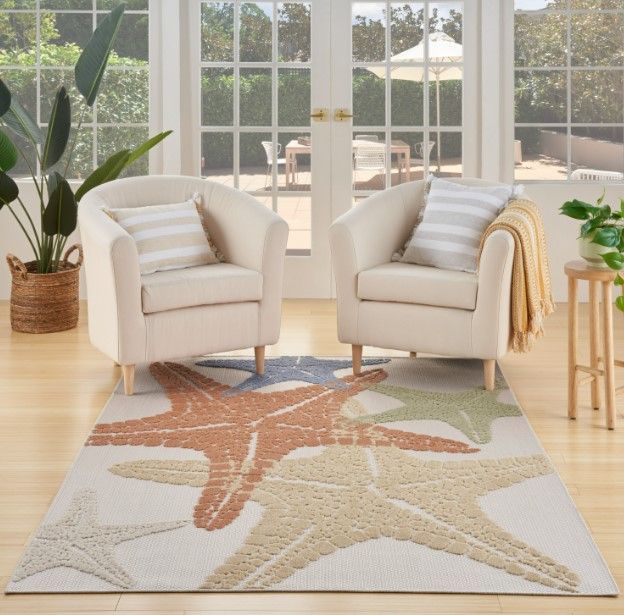 Nourison Home™ Aloha 5'x8' Style 62 Area Rug-1
