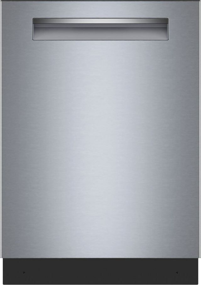 Bosch® 500 Series 24'' Anti Fingerprint Stainless Steel Top Control Built In Dishwasher-0