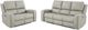 Coaster® Brickston 2-Piece Grey Power Reclining Sofa Set with Power Headrest and Lumbar-0