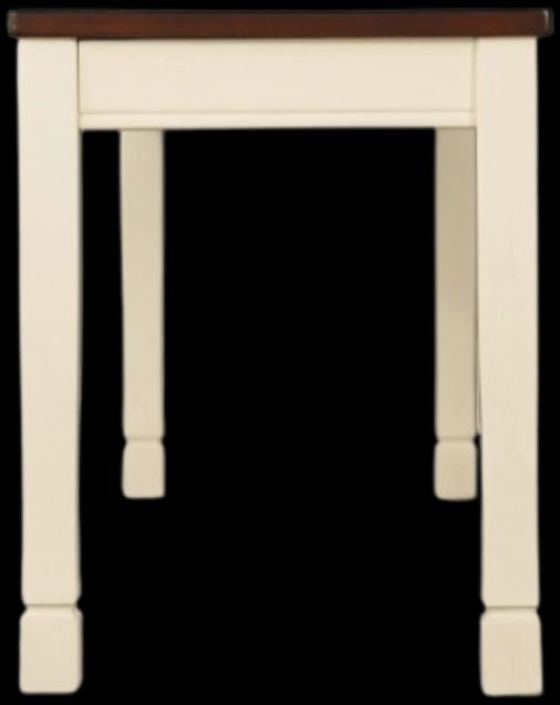 Signature Design by Ashley® Whitesburg Brown/Cottage White Dining Bench-2