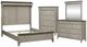Liberty Furniture Ivy Hollow 4-Piece Dusty Taupe/Weathered Linen Queen Mantel Bedroom Set-0