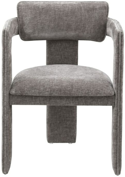 Meridian Furniture Brenda Gray Upholstered Dining Chair-1