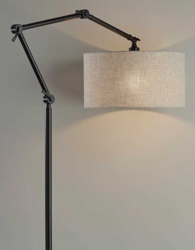 Adesso® Willard Dark Bronze Floor Lamp-2
