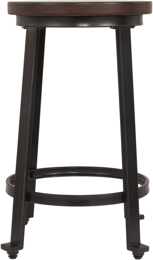 Signature Design by Ashley® Challiman Rustic Brown Counter Stool-1
