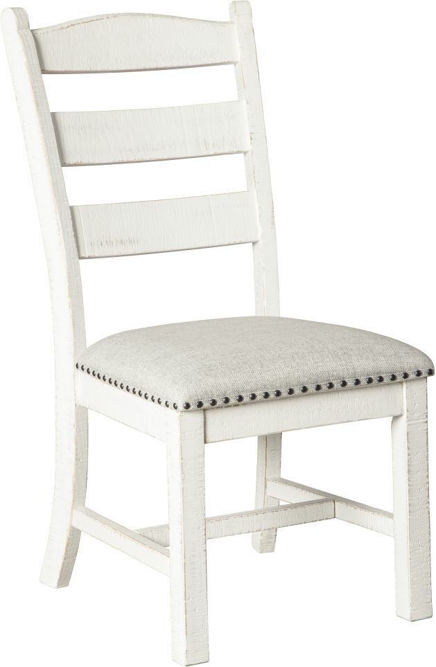 Signature Design by Ashley® Valebeck Beige/White Upholstered Dining Side Chair-0