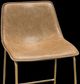 Signature Design by Ashley® Ciabori Gold/Toast Upholstered Bar Stool-1