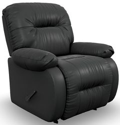 Best® Home Furnishings Customizable Brinley Leather Power Tilt Headrest Rocker Recliner