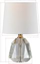 Forty West Slade Clear Crystal Lamp -1