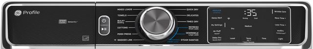 GE Profile™ 7.8 Cu. Ft White Electric Dryer-2