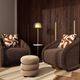 TOV Furniture Bonney Orange 20" Square Throw Pillow-1