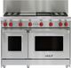 Wolf® 48" Stainless Steel Gas Range Riser-1