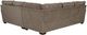 Jackson Furniture Kingston 2-Piece Pewter Curved Sectional-2