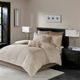 Olliix by Madison Park 8 Piece Natural California King Camelia Embroidered Comforter Set-1