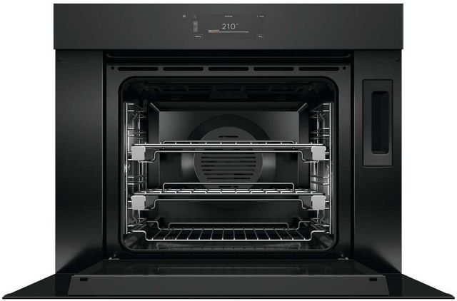 Fisher & Paykel Series 11 Minimal 30" Black Glass Combination Steam Oven-1
