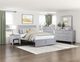 Homelegance Rowan & Rue Grey Full Panel Bed-2