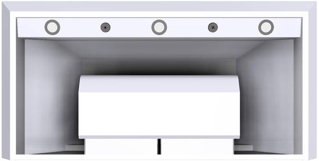 Vent-A-Hood® 42" White Euro Style Wall Mounted Range Hood-2