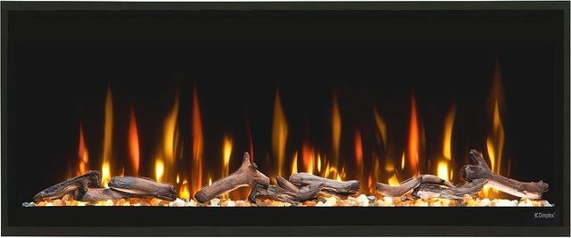 Dimplex® Ignite® Evolve Black 100'' Linear Electric Fireplace-1