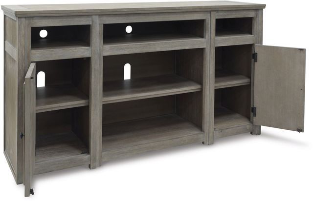 Signature Design by Ashley® Moreshire Bisque 72" TV Stand with Electric Fireplace-3