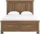 Signature Design by Ashley® Feddinger Medium Brown Queen Storage Panel Bed-2