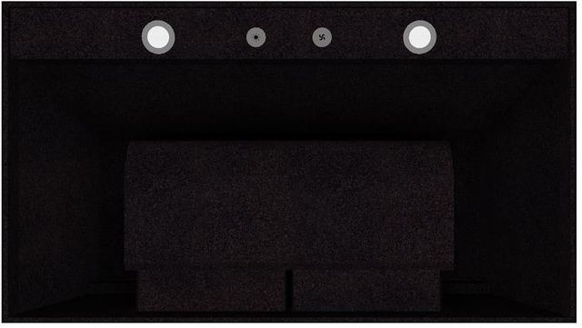 Vent-A-Hood® Premier Magic Lung® 36" Black Carbide Insert Range Hood-2