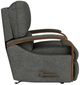 Flexsteel® Woodlawn Gray Ash Recliner-2