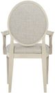 Bernhardt East Hampton Cerused Linen/Gray Dining Arm Chair-5