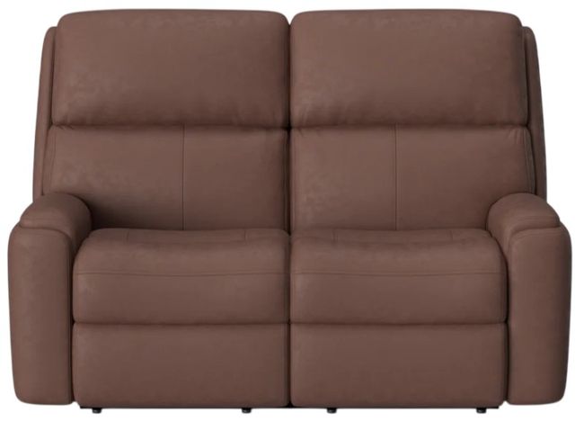 Flexsteel® Customizable Rio Leather Power Reclining Loveseat -3
